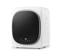CostwaySèche-Linge Électrique Compact 2,5KG Sèche-Linge Portable 800W avec Tambour en Acier Inoxydable Écran Tactile LED et Séchage Intelligent