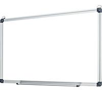 CostwayTableau effaçable à sec de 50 x 35cm tableau mural avec plateau amovible tableau blanc magnétique à cadre en aluminium