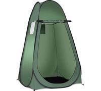 CostwayTente de Toilette Tente de Douche Portable Pliable en Polyester de Haute Qualité, 120x120x190cm, Vert