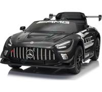 CostwayVoiture pour enfants Mercedes-AMG GT3 sous licence Ride-on-Auto avec télécommande 3 vitesses Noir