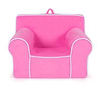 Costzon Canapé pour enfants, chaise remplie de mousse avec surface en velours amovible et lavable, fauteuil pour salle de jeux, crèche, jardin d'enfants, cadeau pour garçons et filles de 3 ans et