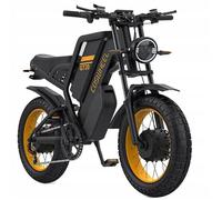 COSWHEEL GT20 PRO Vélo Électrique DOUBLE MOTEUR 2000W - Batterie40Ah Amovible - Autonomie 200km - Freins Hydrauliques - Pneus 20x4.0