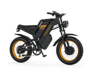 COSWHEEL GT20 Pro Vélo tout-terrain électrique 20 pouces, 1000 W*2, double moteur, batterie 48 V, 40 Ah