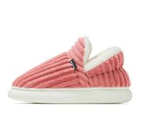Coswind Chaussons Femmes Hiver en Doudou Fermées Chaudes Doublées Douces Antidérapantes Pantoufles Intérieur et Extérieur Rose fuchsia 270