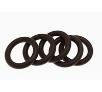 Cosy Bois Couleur | Ø28 | 8 Anneaux Plastique | Chocolat