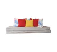 Cosy Burrows Housse pour matelas Fyresdal Daybed pour conversion de canapé en lit, convient pour deux matelas de 80 x 200 cm (non inclus) Hemnes Brimnes Flekke (teinte neutre)