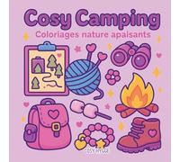 Cosy camping: Coloriages nature apaisants