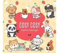 Cosy Cosy - Instant Coloriage, Inclus 3 Marque-Pages À Colorier