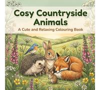 Cosy Countryside Animals - A Cute and Relaxing Colouring Book: Adorable Designs for Stress Relief and Calm