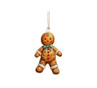 Cosy Home Lot de 12 Suspensions en Fer Vintage Cookie Brun 7X1Xh11 cm
