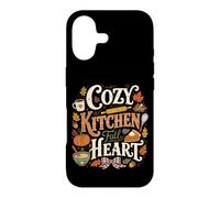 Cosy Kitchen Plein Coeur Automne Mama Cuisson Coque pour iPhone 17