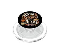 Cosy Kitchen Plein Coeur Automne Mama Cuisson PopSockets PopGrip pour MagSafe