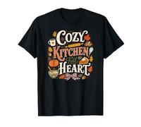 Cosy Kitchen Plein Coeur Automne Mama Cuisson T-Shirt