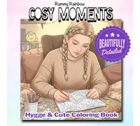 Cosy Moments: A Hygge & Cute Adult Coloring Book (Stress Relieving Designs, Adorable Illustrations, Relaxing Activities): Escape to a World of Calm ... Patterns, Adorable Animals, and Cosy Scenes