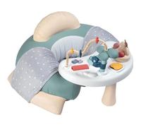 Cosy Seat - Little Smoby - Siège Bébé Vert - Gonflable - Housse Tissu - Tablette d'Éveil - Fauteuil Bébé - Dès 6 Mois