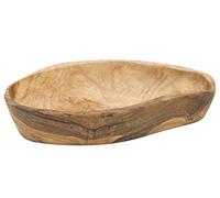 COSY & TRENDY 5591687 Saladier ORGANIC-Bois d'Olivier- 20-24X14X5CM, Brun