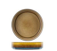 COSY & TRENDY 5950120 Assiette Creuse en Porcelaine Quintana-Vert-D 19,5xH 5,2 Cm