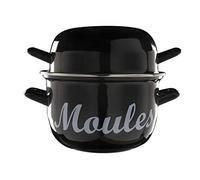 Cosy & Trendy 9866186 Casserole à moules, Noir, 1.2kg-2.8L, Autre, 18 cm