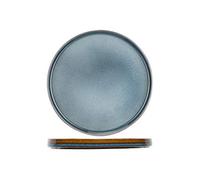 Cosy & Trendy Assiette à dessert en porcelaine "Quintana" Bleu-D 22Cm-Lot de 6