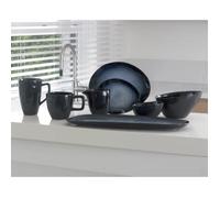 Cosy & Trendy Assiette Ovale Saphire Bleu-20,5 X 17,5 Cm-Lot de 6
