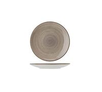 Cosy & Trendy Assiette Dessert Granite Taupe-D22CM-Lot de 6