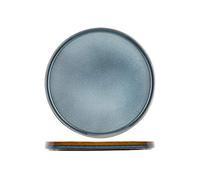 Cosy & Trendy Assiette plate "Quintana" Bleu-Porcelaine-D 27.5 Cm-Lot de 4