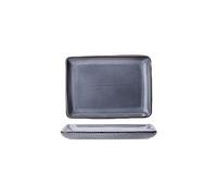 Cosy & Trendy Assiette Toluca Bleu, 16,5x22,5 Cm, Lot de 6