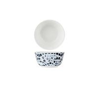 Cosy & Trendy Bol en porcelaine MOSAIC Bleu- D12XH 6 Cm-Lot de 6