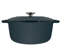 Cocotte en Fonte émaillée, FONTESTIC, Bleu Canard, D28 cm Cosy & Trendy
