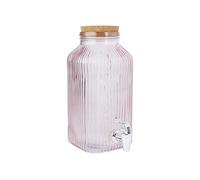Cosy & Trendy Distributeur de Jus en Verre RAYA, rose, 3,35L