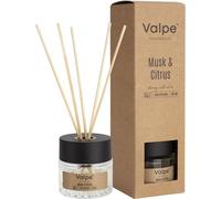 Cosy & Trendy Kraft Diffuseur D'odeur 50ml D6.3xh21cmmusk Citrus (Lot de 6)