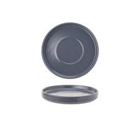 Cosy & Trendy Lot de 12 soucoupes à café en grès tour bleu, D14 x H2 cm