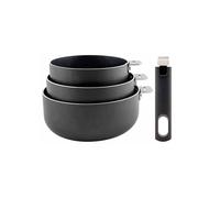 Cosy&trendy - Lot De 3 Casseroles Aluminium 16/18/20cm 5189002