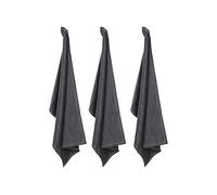 Cosy & Trendy Lot de 3 Torchons de Cuisine en Coton, Denim, Bleu, 50 x 70 cm