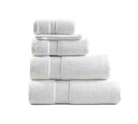 Cosy & Trendy Lot de 4 Gants de Toilette en Coton BILLYN,650Gsm, Blanc, 16X21Cm