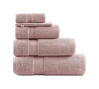 Cosy & Trendy Lot de 4 Gants de Toilette en Coton BILLYN,650Gsm, Rose, 16X21Cm