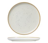 Cosy & Trendy Lot de 6 Assiettes plate en Grès Baltic, vanille, D27 Cm, Crème
