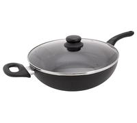 Cosy & Trendy Wok anti-adhésif en Aluminium Essentials, D30 cm, compatible induction-Sans PFAS-Avec couvercle