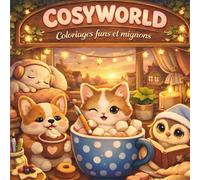 cosy world: coloriages pour adulte funs et mignons