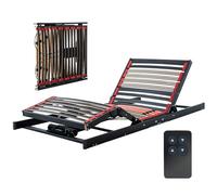 COSY2GO Sommier à Lattes 100x200 cm réglable électriquement - Cosy2Go 2M - adapté à Chaque lit - également à Tous Les sommier tapissier - 200x200 cm - Ultra-Plat, Pliable, adapté à Tous Les Matelas
