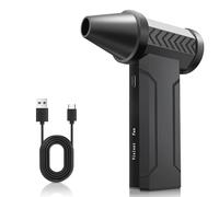 Cosyall Souffleur Air Comprimé, 4 Vitesses, 160000 TR/Min | 10000 mAh Batterie, Recharge USB, Réutilisable, Mini Souffleur Sans pour Appareils Électroniques, Canapés, Voitures, Clavier