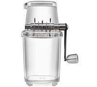 CosyCaya Ice Crusher Broyeur à glace manuel 1,25 l Moulin à glace Chopper, Fournitures ménagères, Fournitures d'été