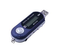 CosyCaya Lecteur MP3 USB - Écran LCD, Bluetooth, Radio, MicroSD 32Go Bleu | Lecteur MP3 USB - Léger et portable, écran LCD clair, Bluetooth intégré et Radio FM pour divertissement nomade mobile