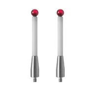 CosyCaya Lot de 2 sondes CMM, pointe sphérique de 6 mm, sondes de contact CMM, axes en céramique, accessoires de test de sonde pour Renishaw A-5000-3709