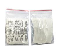 CosyCaya Lot de 72 rubans adhésifs pour perruque sans brillance pour extension de cheveux, bandes imperméables pour perruque/perruque frontale en dentelle, film adhésif