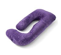 COSYLAND Coussin de Grossesse pour Dormir, Coussin d'allaitement et de Grossesse en U, Oreiller de Grossesse, Soutien du Corps pour Femme Enceinte et Maternité - Purple