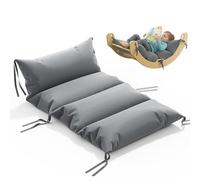 COSYLAND Coussin et Matelas Confortable pour Enfants - Arche Montessori et Arche d’Escalade Bébé - Tapis de Sol Sécurisé pour Aire de Jeux Intérieure - Gris