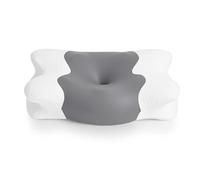 COSYLAND Oreiller Ergonomique Cervical - Oreiller Papillon Anti-Ronflement pour Dormeurs Côté, Dos et Ventre, Grey