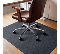 COSYLAND Tapis Chaise de Bureau 2.0 Pliable, 90×120 cm, Tapis Protection Sol Chaise Bureau pour Sols Durs, Protège Parquet pour Fauteuil à roulettes, Résistant aux Rayures, Gris
