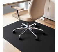 COSYLAND Tapis Chaise de Bureau 2.0 Pliable, 90×120 cm, Tapis Protection Sol Chaise Bureau pour Sols Durs, Protège Parquet pour Fauteuil à roulettes, Résistant aux Rayures, Noir